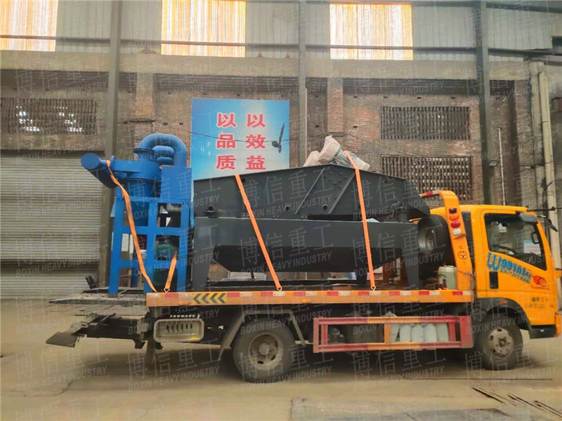 江西李老板在我们博信重工定制的时产200-250吨的细沙回收机已经发货